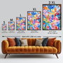 Wallity Cuadro Decorativo GE022-L Multicolor